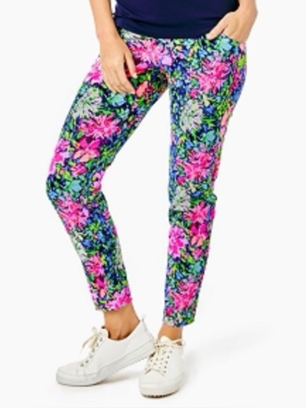 NWT Lily Pulitzer Luxletic Corso Pant UPF 50 size 4 - Picture 7 of 9